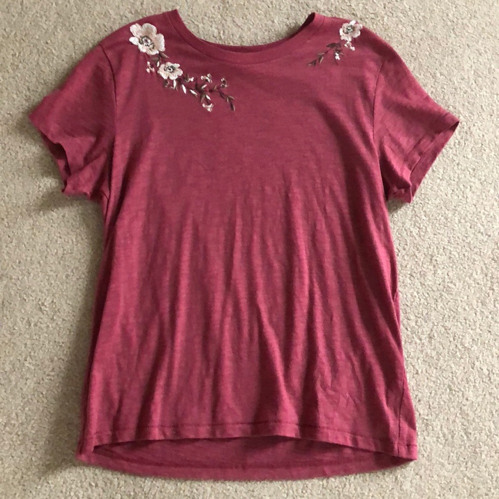 Embroidered Abercrombie and Fitch Top